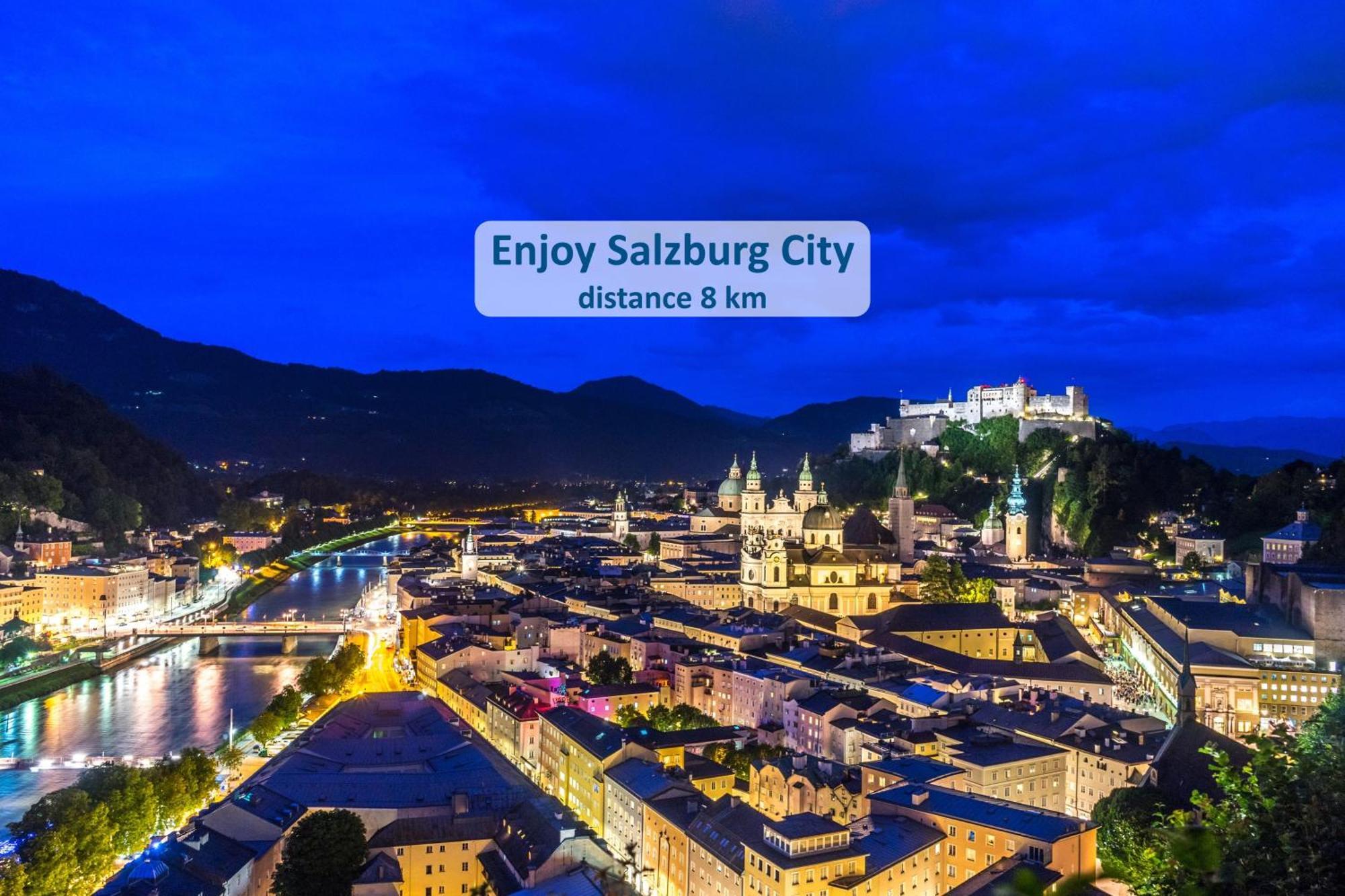Mountain View Salzburg - Self Check-In - Apartments Grödig Eksteriør bilde