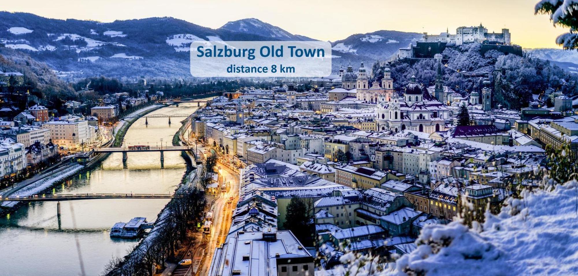 Mountain View Salzburg - Self Check-In - Apartments Grödig Eksteriør bilde